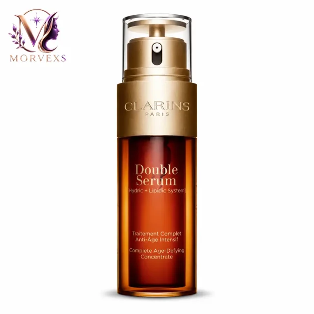 سرم جوانساز کلارنس Double Serum در Morvexs