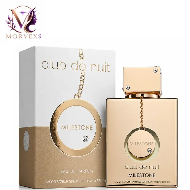 عطر Armaf Club de Nuit Milestone Eau de Parfum حجم 105 میل به همراه جعبه در Morvexs