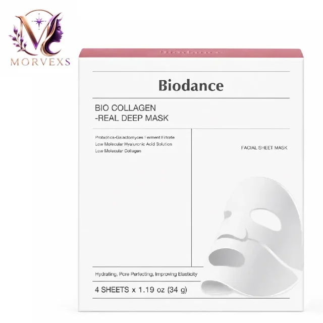 ماسک ورقهای بایودنس Bio Collagen Real Deep Mask بسته 4 عددی
