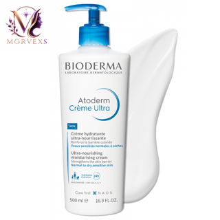 مرطوب کننده اتودرم بایودرما مدل Atoderm Crème Ultra مناسب پوست خشک و حساس