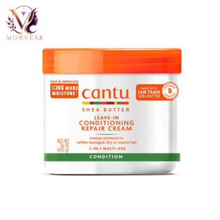 کرم مو کنتو شی باتر بدون نیاز به شستشو | Cantu Leave In Conditioner