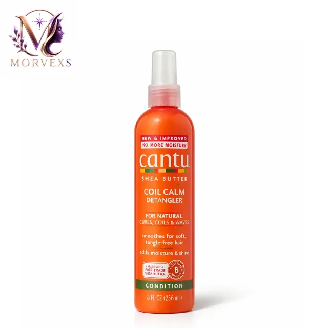اسپری گرهبازکن مو کانتو مدل Coil Calm Detangler حاوی کره شی حجم 236 میلیلیتر