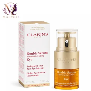 سرم دور چشم کلارنس Double Serum Eye به همراه جعبه در Morvexs