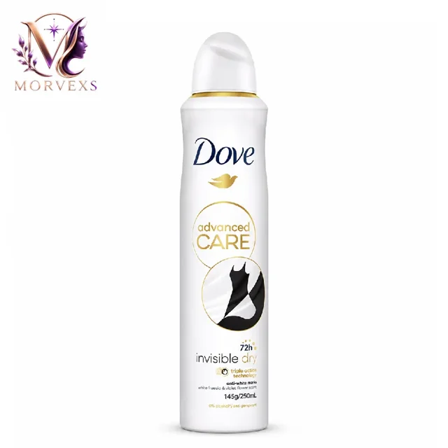 خرید اسپری ضد تعریق Dove Invisible Dry Antiperspirant Deodorant Spray | Morvexs