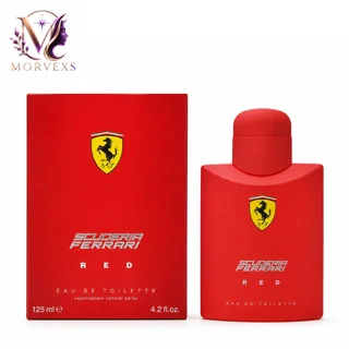 عطر Ferrari Red Eau de Toilette حجم 125 میل به همراه جعبه در Morvexs