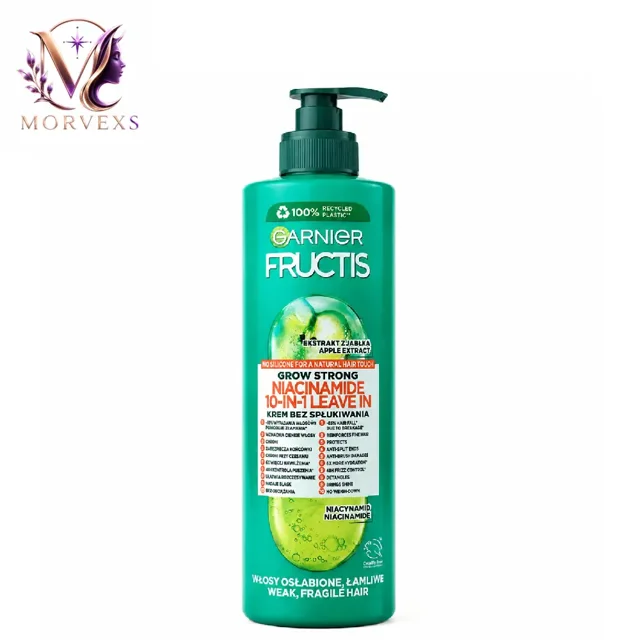 کرم مو بدون آبکشی گارنیر فروکتیس Grow Strong Niacinamide 10-in-1
