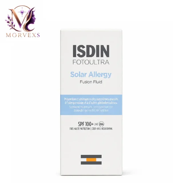 ضد آفتاب ایزدین فوتو اولترا مدل Solar Allergy Fusion Fluid SPF100+ حجم 50 میلیلیتر