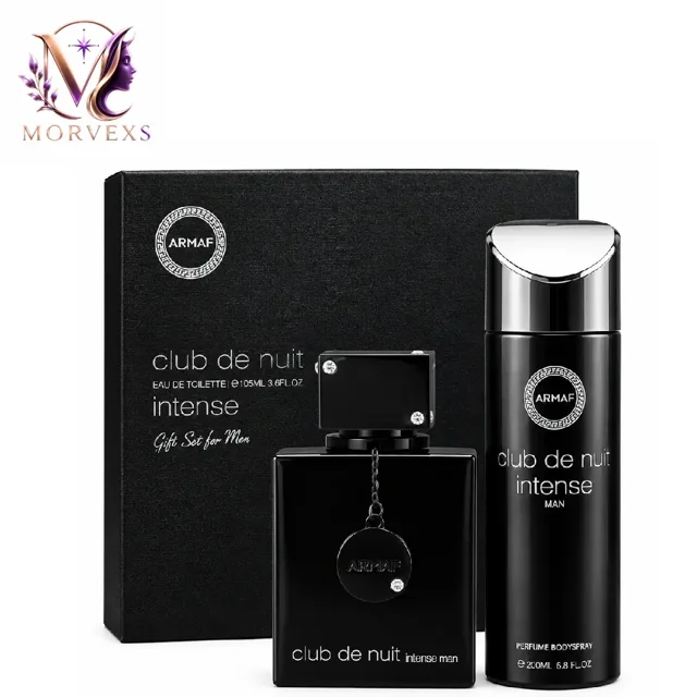 ست دوتیکه عطر مردانه آرماف کلاب د نایت اینتنس من (Armaf Club De Nuit Intense Man Gift Set)