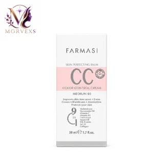 کرم پودر سی سی فارماسی مدل CC Cream شماره 03 Medium - فروشگاه آنلاین Morvexs
