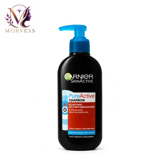 ژل شستشوی صورت گارنیر PureActive Charbon - Morvexs