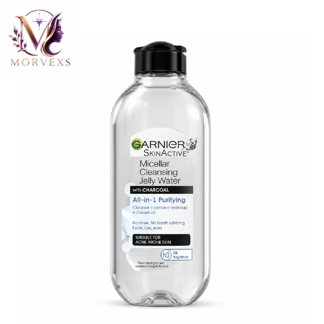 میسلار گارنیر SkinActive زغال‌دار مناسب پوست مستعد جوش 400ml | Morvexs