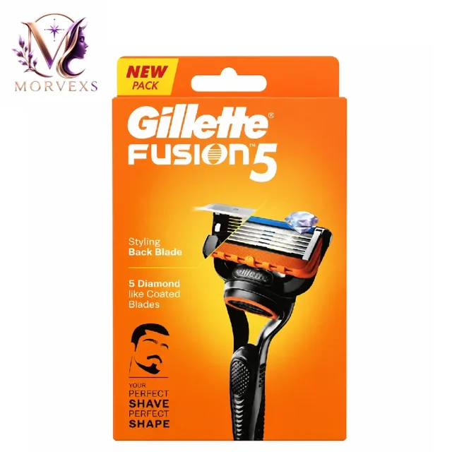 دسته ژیلت فیوژن 5 اورجینال (Gillette Fusion5) بسته‌بندی - فروشگاه اینترنتی Morvexs
