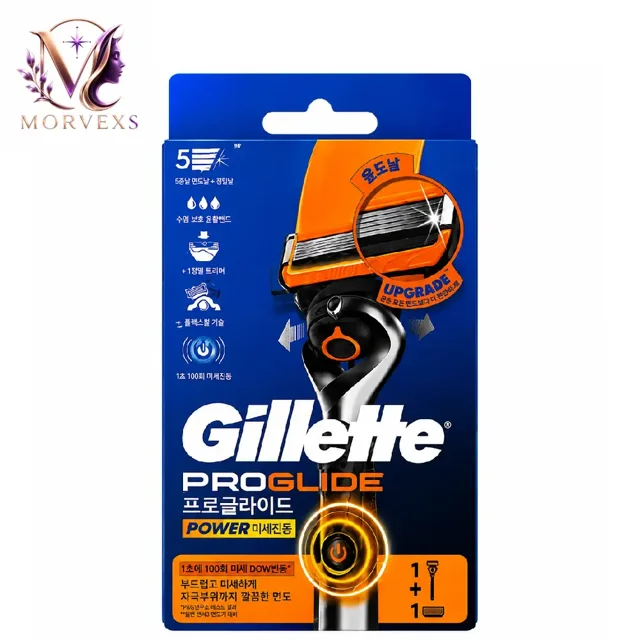 خودتراش ژیلت مدل پروگلاید پاور (Gillette ProGlide Power) با بستهبندی اورجینال