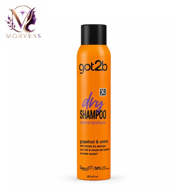 شامپو خشک گات تو بی مدل Extra Texture رایحه گریپفروت و عنبر | Morvexs