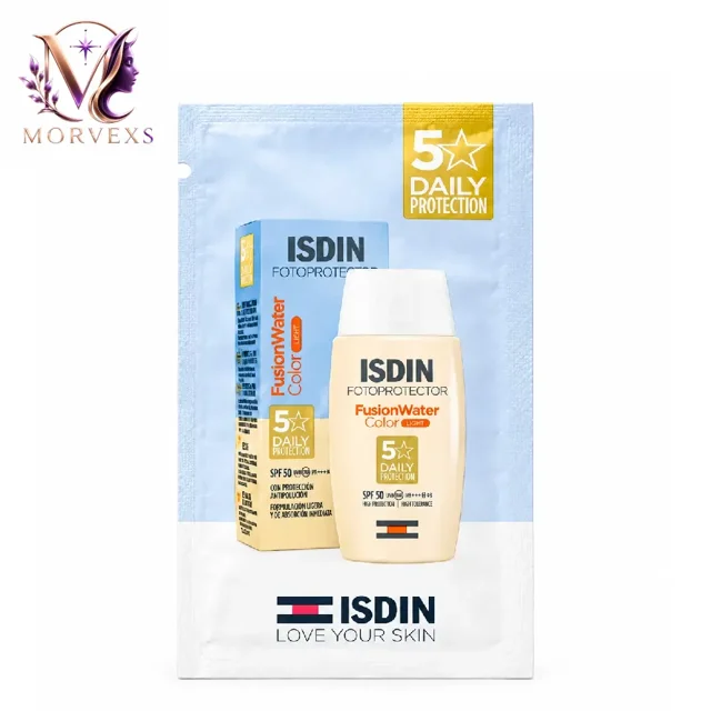 ضد آفتاب اورجینال ISDIN مدل Fotoprotector FusionWater Color Light - موروکس Morvexs