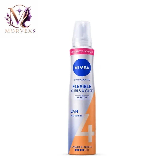موس حالتدهنده مو نیوآ Flexible Curls & Care شماره ۴ مناسب موهای فر - Morvexs