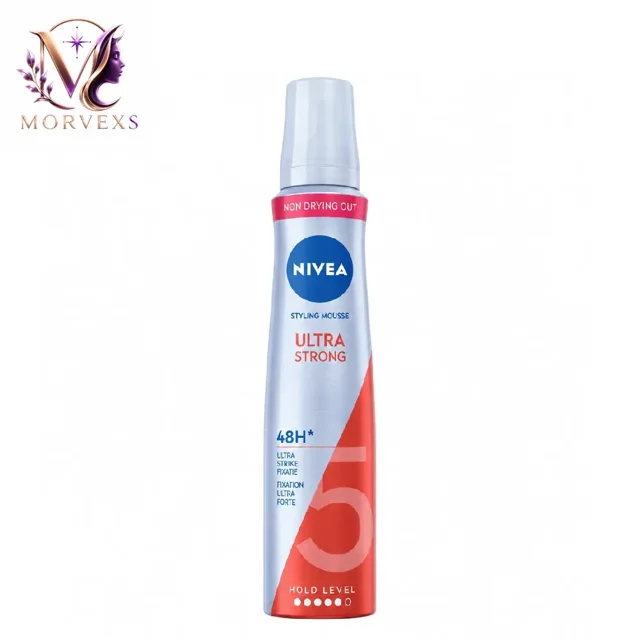 موس حالتدهنده مو نیوآ Ultra Strong شماره ۵ با ماندگاری ۴۸ ساعته - Morvexs