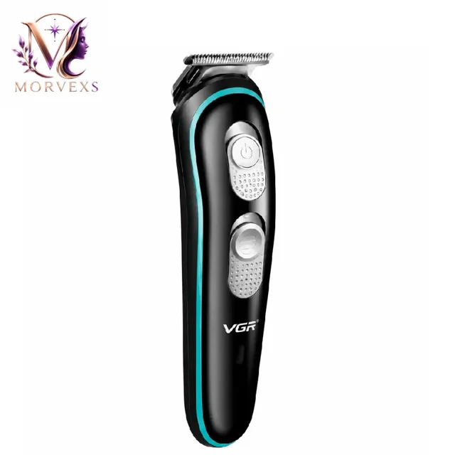 ماشین اصلاح حرفهای VGR V-055 مشکی با نمایشگر دیجیتال | خرید از Morvexs