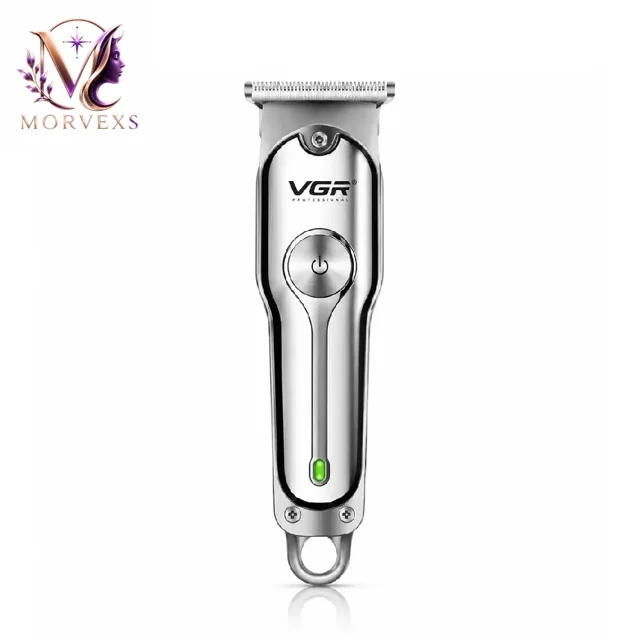 ماشین اصلاح مو حرفهای VGR V-071 بدنه کروم ضد زنگ | فروشگاه اینترنتی Morvexs
