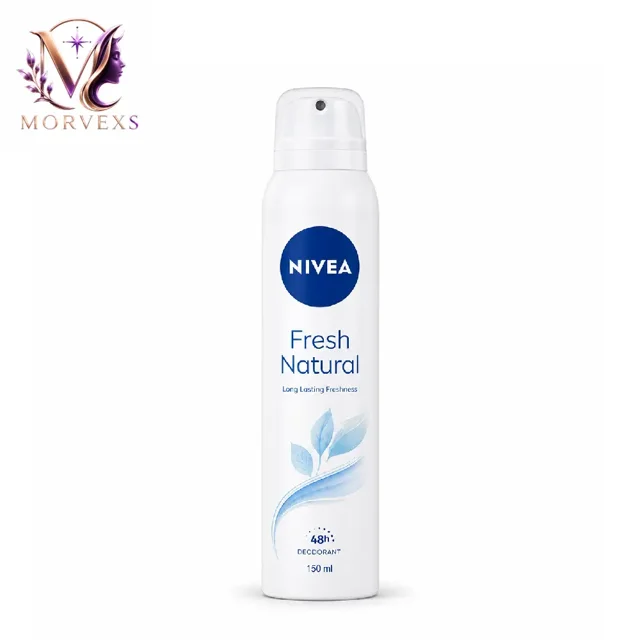 اسپری دئودورانت نیوآ مدل Fresh Natural با ماندگاری 48 ساعته برای morvexs