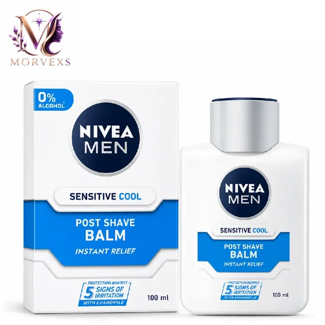 افتر شیو مردانه نیوآ Sensitive Cool Balm با جعبه | morvexs
