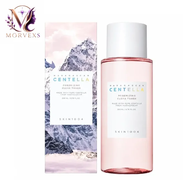 تونر پاککننده و کوچککننده منافذ سنتلا پورمیزینگ SKIN1004 حجم ۲۱۰ میلیلیتر
