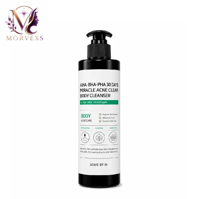 خرید ژل شوینده بدن سام بای می AHA BHA PHA 30 Days Miracle Acne Clear Body Cleanser