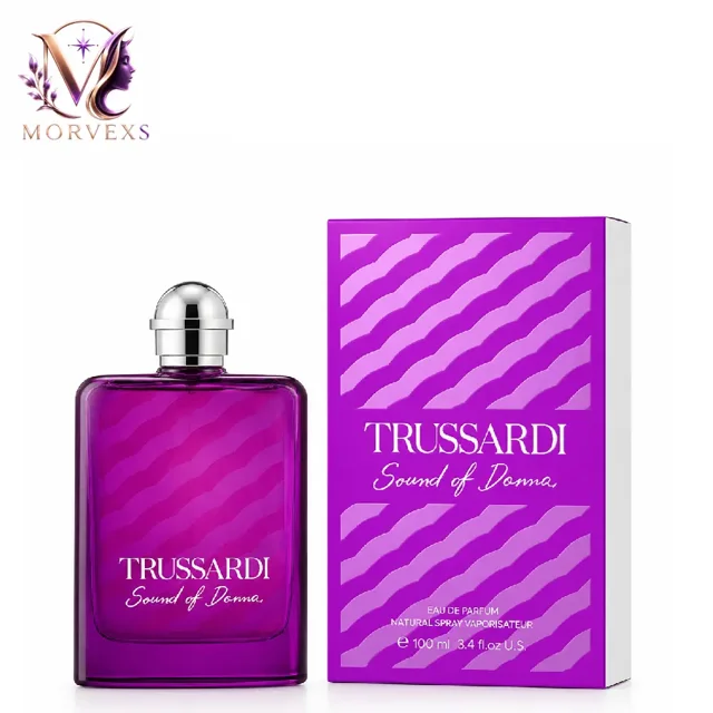 عطر Trussardi Sound of Donna Eau de Parfum حجم 100 میل به همراه جعبه در Morvexs